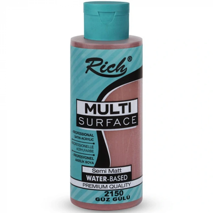 Rich Akrilik Boya Multi Surface 120 Cc Güz Gülü 2150