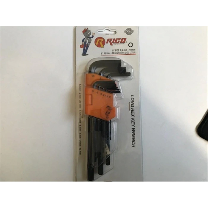 Rıco 013-RC0215 Düz 9lu Uzun Alyan Takımı