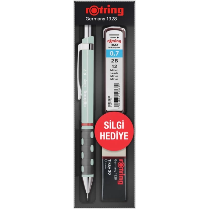 Rotring Okul Seti Tıkky Min Silgi 3 LÜ 0.7 MM Opal Mavi RO-KK07-07-OPAL
