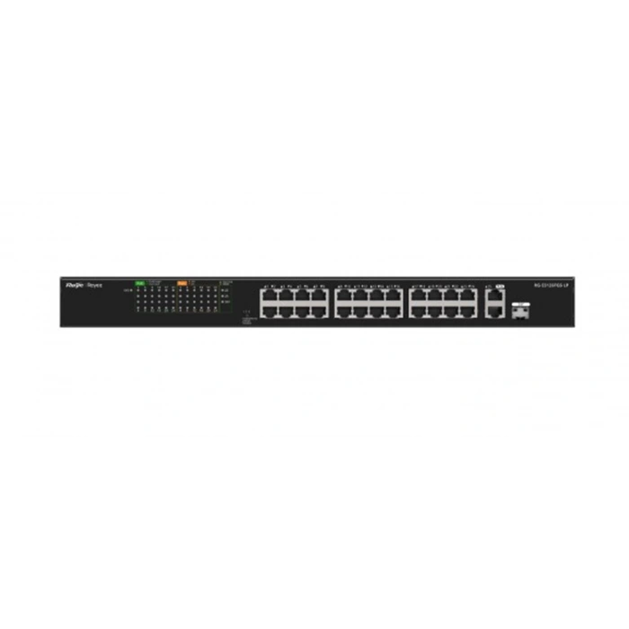 Ruijie-reyee Rg-es126s-p 26 Port 10-100 Mbps 1 Port Uplink + 1 Port 10-100-1000 Mbps Poe 370w Switch