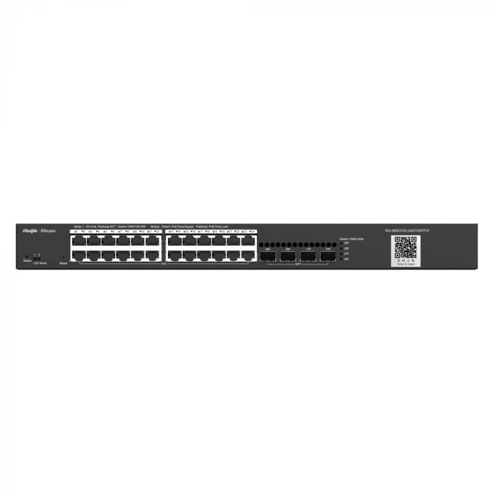 Ruijie-reyee Rg-nbs3100-48gt4sfp-p 48 Port 10-100-1000 Mbps Poe+ + 4 Port Sfp L2 Yönetilebilir