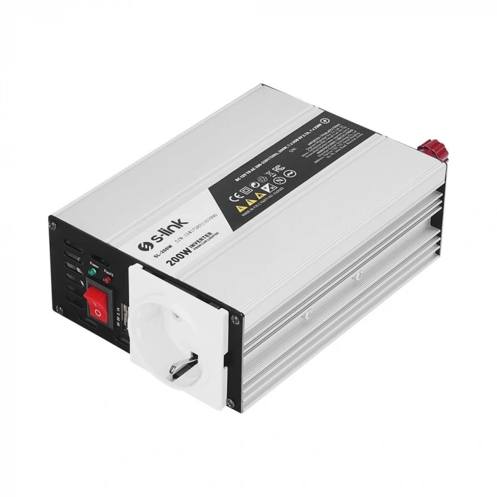 S-link Sl-200w 200w Çakmaktan Power Inverter
