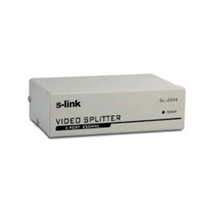 S-link Sl-2504 4 Vga 250mhz Monitör Splitter