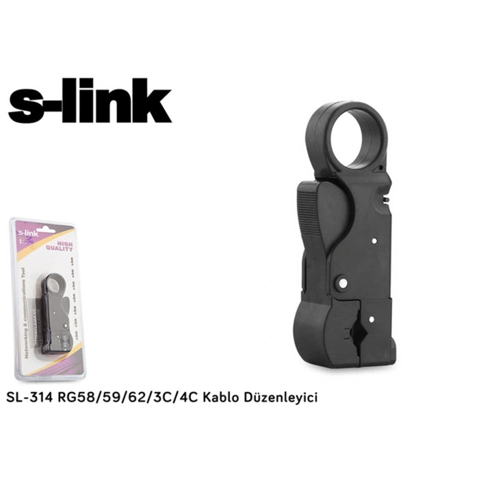 S-link Sl-314 Rg58-59-62-3c-4c Kablo Ucu Soyucu