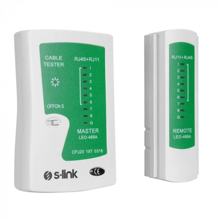S-lınk Sl-468, Rj45 Ve Rj11 Tester, Kablo Test Cihazı