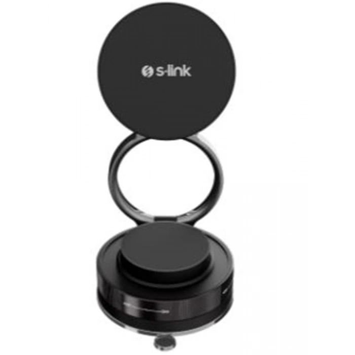 S-link Sl-at44 Magsafe Vakumlu Telefon Tutucu Siyah