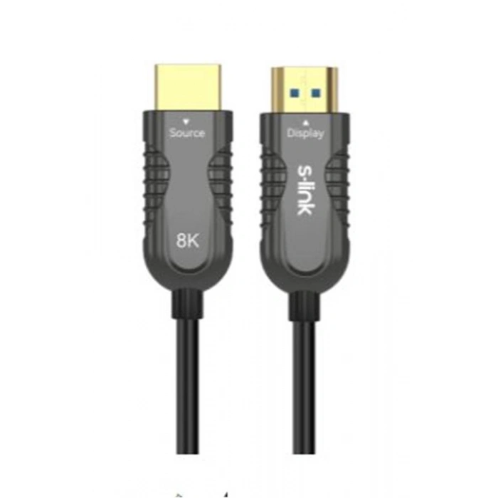 S-link Sl-hm8k070 Hdmı To Hdmı 70m V2.1 8k60 Hz 4k 120hz Fiber Kablo