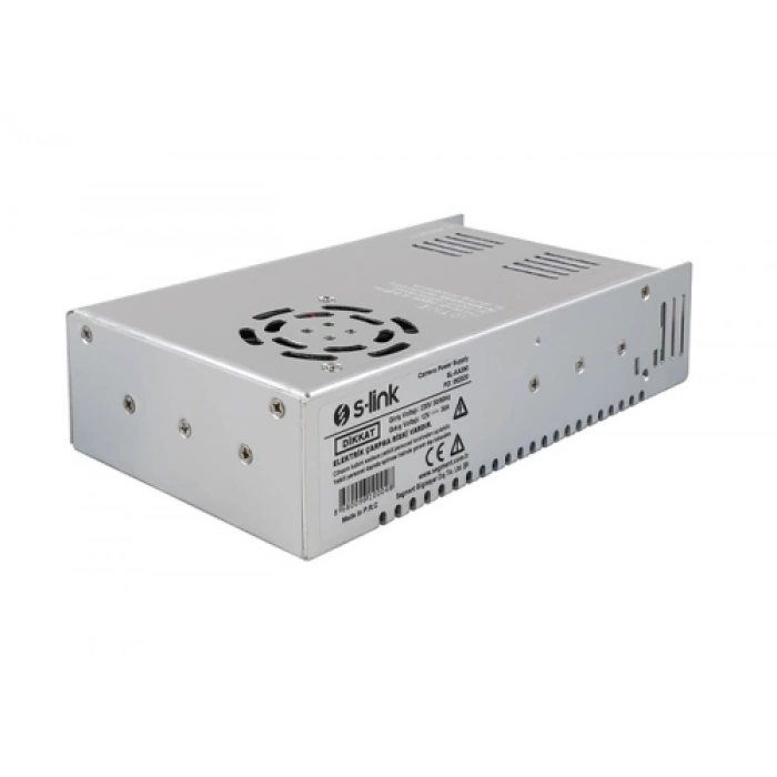 S-LINK SL-KA390, 12V, 30A, Switch Mode, DC ADAPTÖR