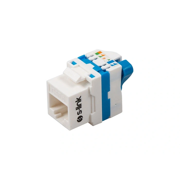 S-link Sl-ks75 180 Derece Utp Cat6 Kestone Jack3u 90 Der