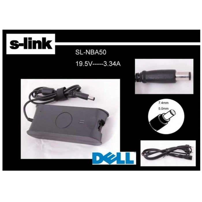 S-link Sl-nba50 19.5v 3.34a 7.4-5.0 Notebook Adaptörü
