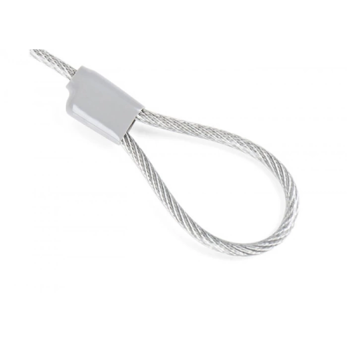 S-LINK SL-S202, Şifreli Notebook Kilidi, 110cm, Kaplamalı Çelik Kablo.