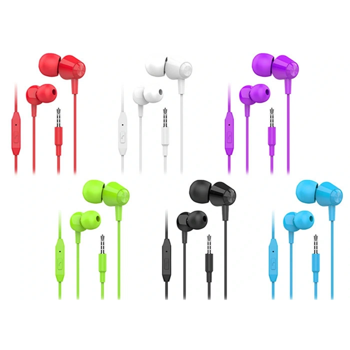 S-link Sl-stk10 30lu Stand Set 8-beyaz+8-siyah+5-krımızı 3-mor+3-mav +3-yeşil Kulak İçi Mikrofonlu