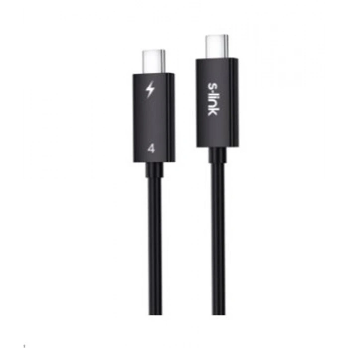 S-link Sl-tc402 Thunderbolt 4.0 2m 8k 60hz Pd100w Typec To Typec 40gbps Hızlı Data Kablosu