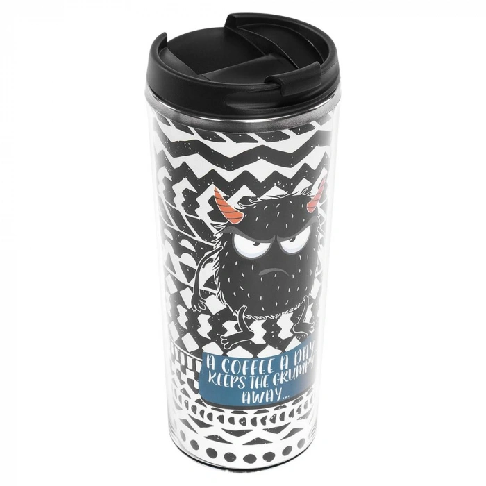 S-link Sl-tm1980 Gümüş 300ml Iç 304 Dış 201 Paslanmaz Çelik Kupa