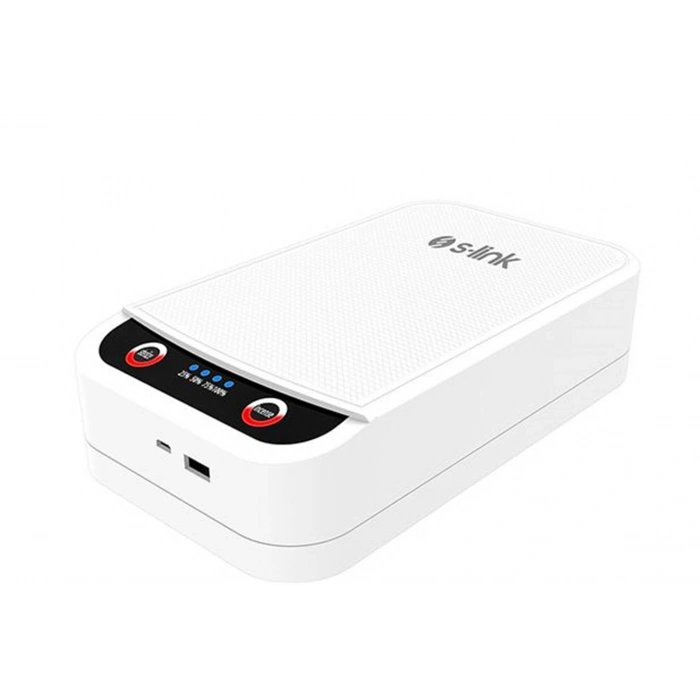 S-link Sl- Uvs22 Beyaz  Yüzde 99 Virüs Ve Bakteri Öldürücü Uv Sterilizatör Kutu