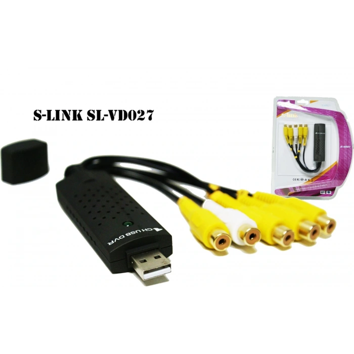 S-link Sl-vd027 Usb To Dvr 4port Adaptör