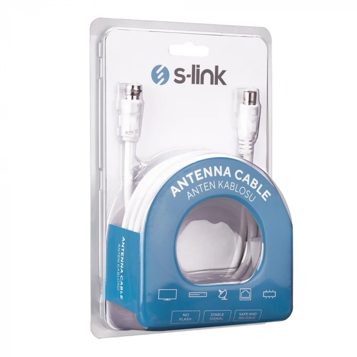 S-link Slx-843 3m Tv 9.5m To Rg6 F-m Anten Kablosu