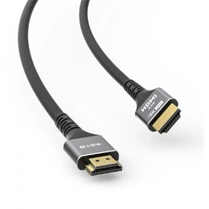 S-link Sw-sgg039 Hdmı To Hdmı 15m 19+1 Metal V2.0 4k (4096-2160) 30hz Hdmi Kablo
