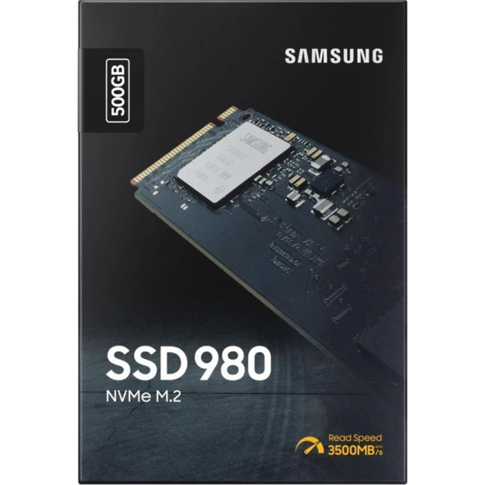 Samsung 500gb 980 M.2 2280 Nvme 3100mb- S 2600mb-s Mz-v8v500bw Ssd Harddisk