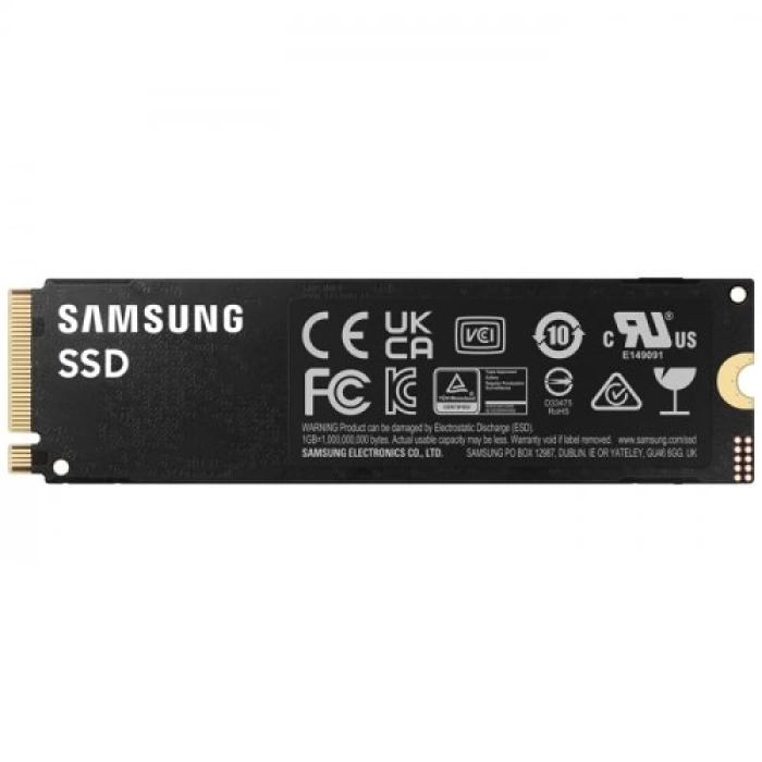 SAMSUNG MZ-V9P1T0BW, 990 PRO, 1TB, 7450/6900, Gen4, NVMe PCIe M.2 2280, SSD (Türkiye Distribütörü Garantili)