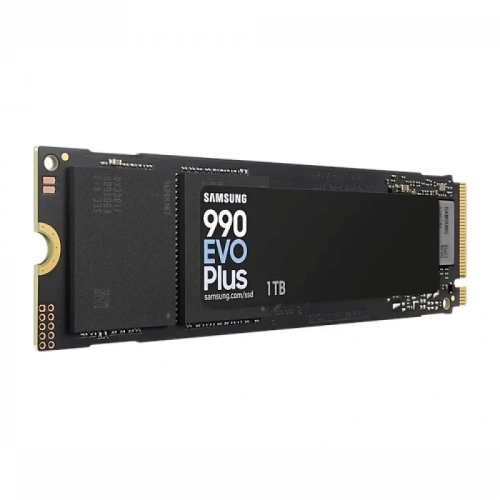 SAMSUNG MZ-V9S1T0BW, 990 EVO PLUS, 1TB, 7150/6300, Gen4, NVMe PCIe M.2 2280, SSD (Türkiye Distribütörü Garantili)