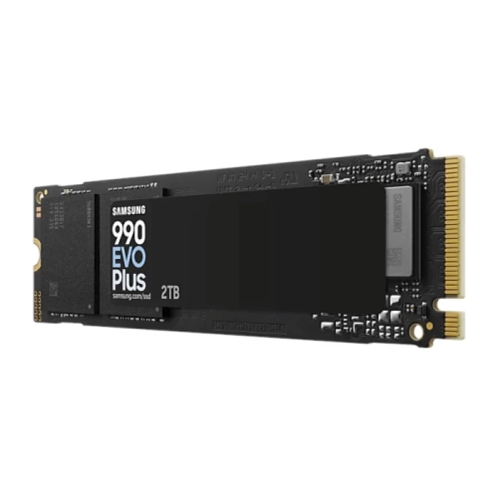 SAMSUNG MZ-V9S2T0BW, 990 EVO PLUS, 2TB, 7250/6300, Gen4, NVMe PCIe M.2 2280, SSD (Türkiye Distribütörü Garantili)