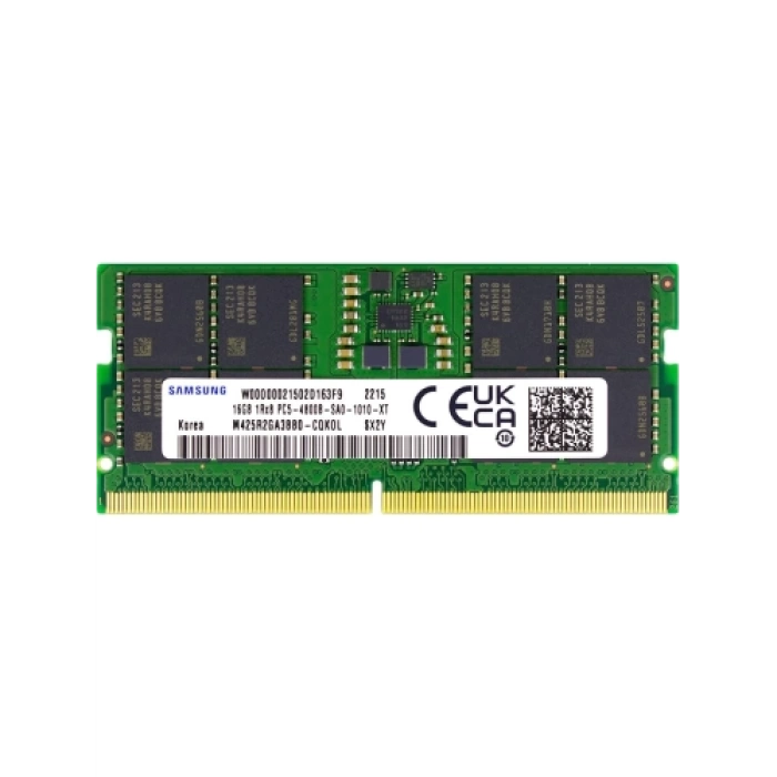 Samsung SAMSO4800/16, 16GB, DDR5, 4800MHz,  CL46, 1.1V Notebook Ram (M425R2GA3BB0--CQKOL)