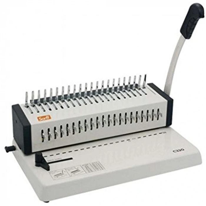 Sarff Plastik Spiral Cilt Makinesi C320