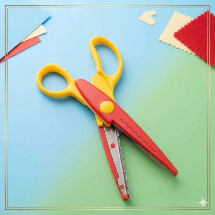 Scissors 1606 ZigZag Sufle Şekilli Makas