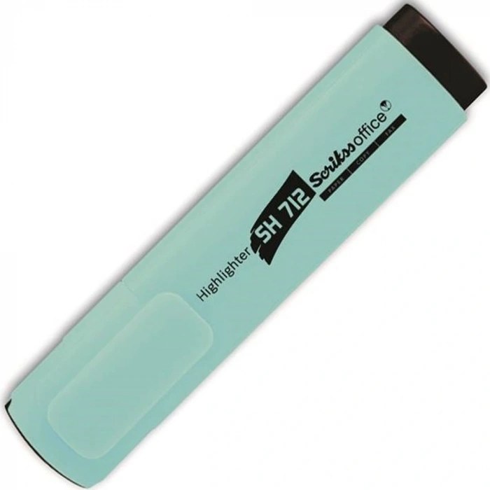 Scrikss Fosforlu Kalem Pastel Turkuaz Sh 712