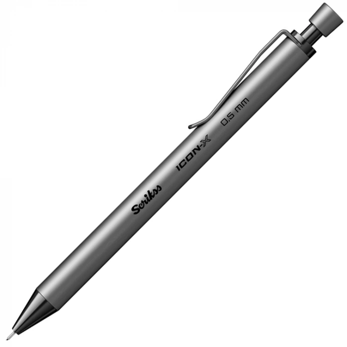 Scrikss Versatil Kalem Icon-x Metal 0.5 Mm Antrasit 12 Li