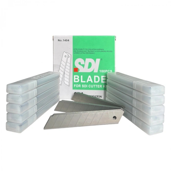 SDI Maket Bıçağı Yedek Geniş 1404 18 mm 10lu