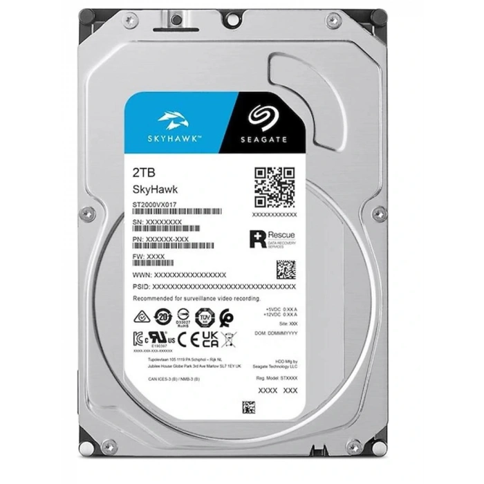 Seagate 2tb St2000vx017 5900rpm 256mb Harddisk 7-24 Güvenlik Diski (ithalat)
