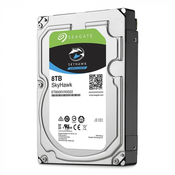 Seagate 8tb St8000vx009 Skyhawk 3.5 5400rpm Harddisk Güvenlik Diski (hikvision)