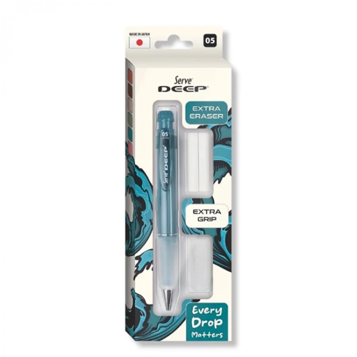 Serve Versatil Kalem Deep 0.5 MM Okyanus Mavi SV-DEEP-05-OM