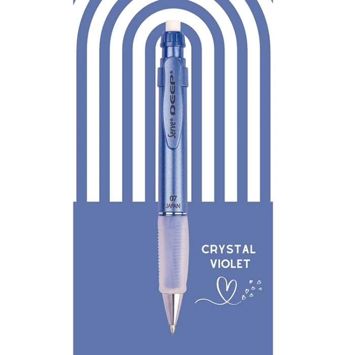 Serve Versatil Kalem Deep 0.7 Mm Metalik Krıstal Violet