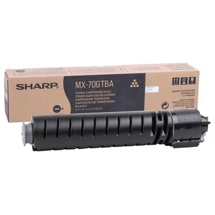 Sharp Bp-gt70ba Black Siyah Orjinal Fotokopi Toneri Bp-50c26-50c31-50c36-50c45-50c55 40.000 Sayfa