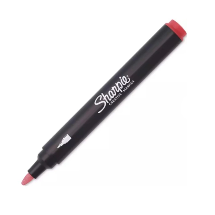 Sharpie Markör Akrilik Yuvarlak Uç Kırmızı Sh-2218119