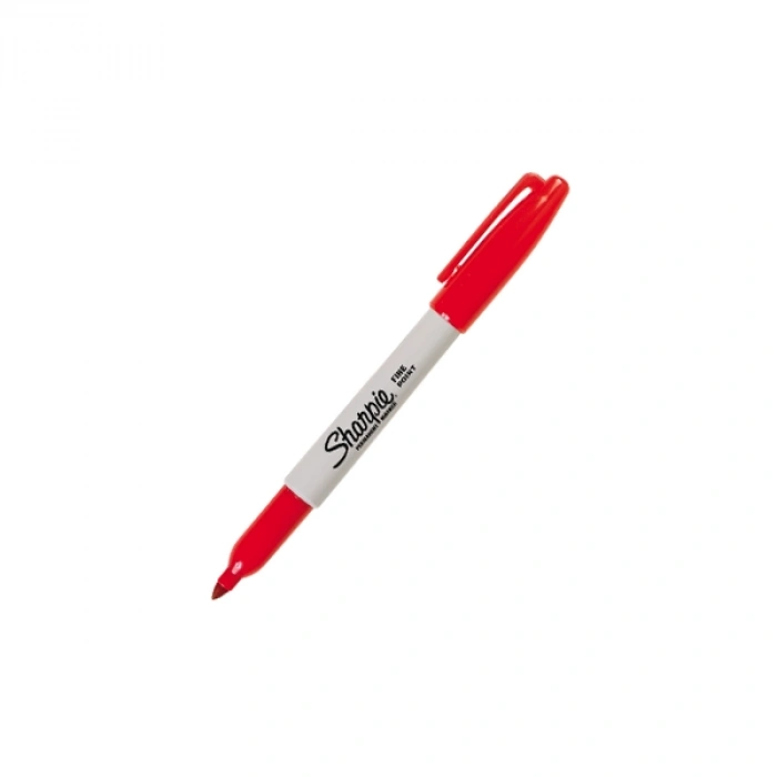 Sharpie Markör Permanent Fine Yuvarlak Uçlu Kırmızı Sh-0810940
