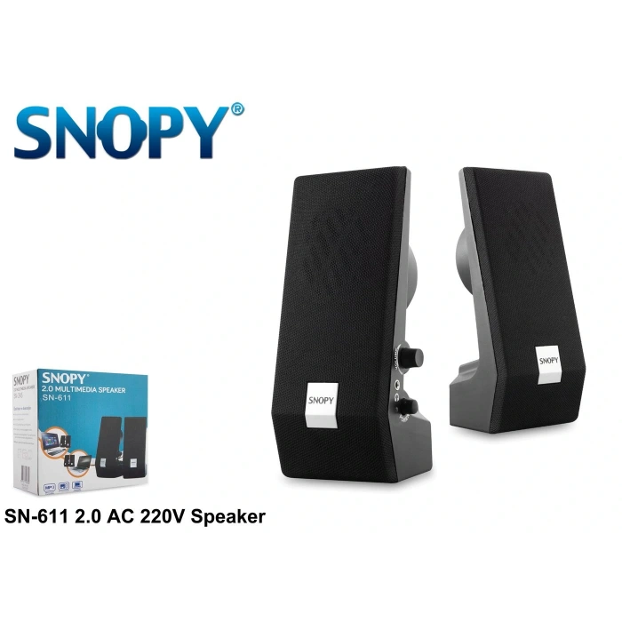 Snopy Sn-611 2.0 3w-2 Speaker