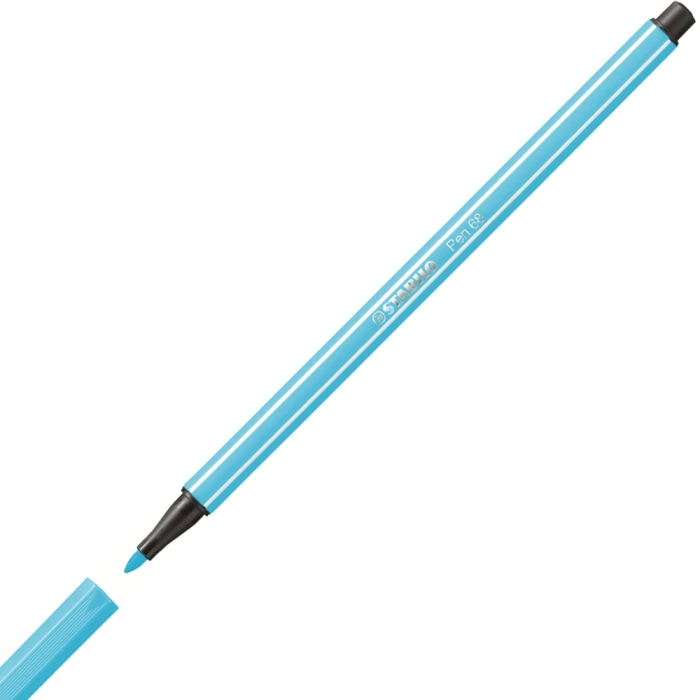 Stabilo Keçe Uçlu Boya Kalemi 1 Mm Fosforlu Mavi 68/031