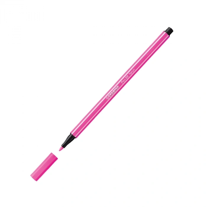 Stabilo Keçe Uçlu Boya Kalemi 1 Mm Fosforlu Pembe 68/056