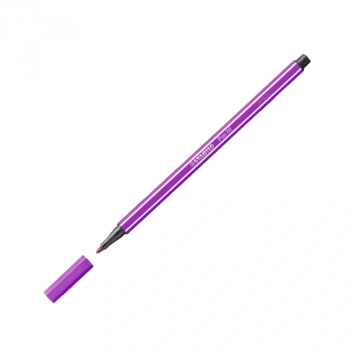 Stabilo Keçe Uçlu Boya Kalemi 1 Mm Lila 68/58