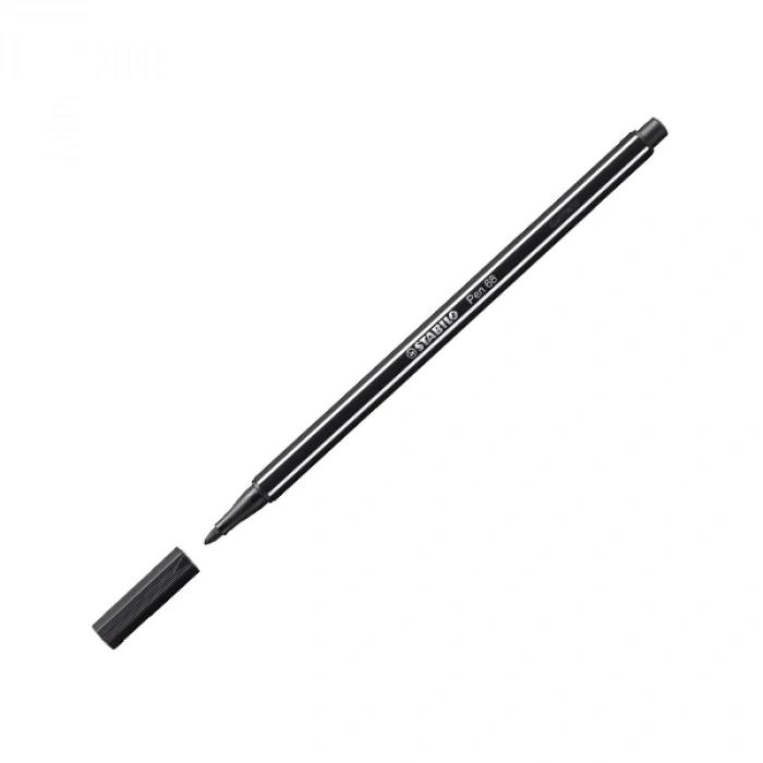 Stabilo Keçe Uçlu Boya Kalemi 1 Mm Siyah 68/46