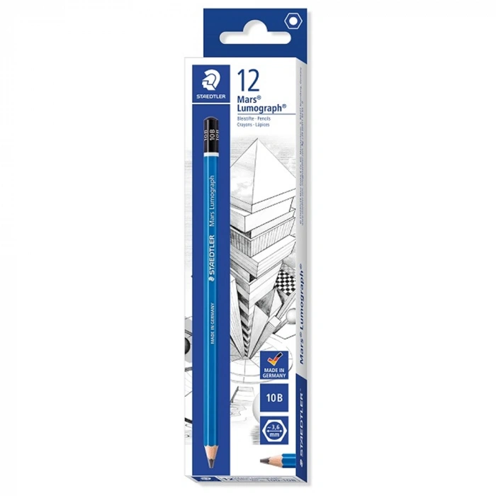 Staedtler Mars Lumograph Kurşun Kalem 100-10b