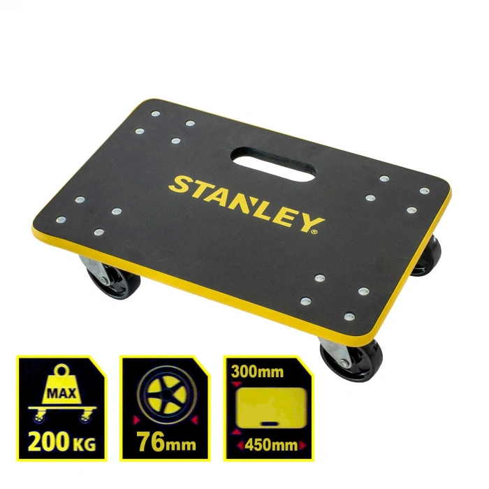 Stanley Ms572 200kg 45x30cm Dört Tekerli Yük Ve Paket Taşıma Arabası