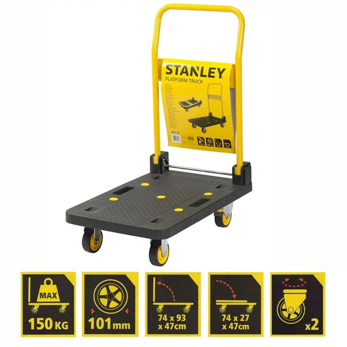 Stanley Pc508 150kg Profesyonel Paket Taşıma Arabası
