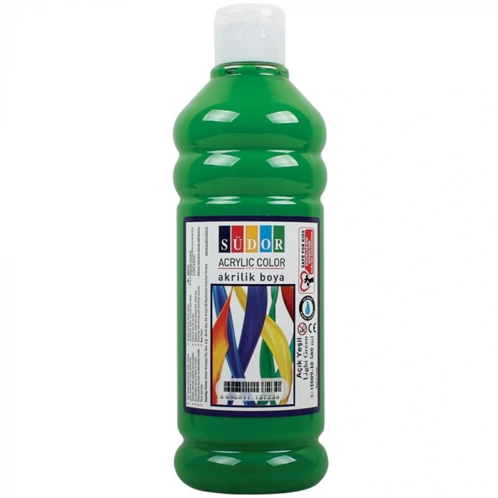 Südor Akrilik Boya 500 Ml Açık Yeşil Sd1009-10