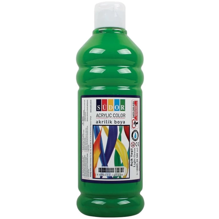 Südor Akrilik Boya 500 ML Açık Yeşil SD1009-10
