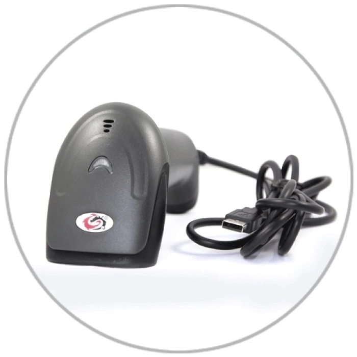 SUNLUX XL-5500, EL Tipi, CCD, USB Kablolu, 1D, Barkod Okuyucu